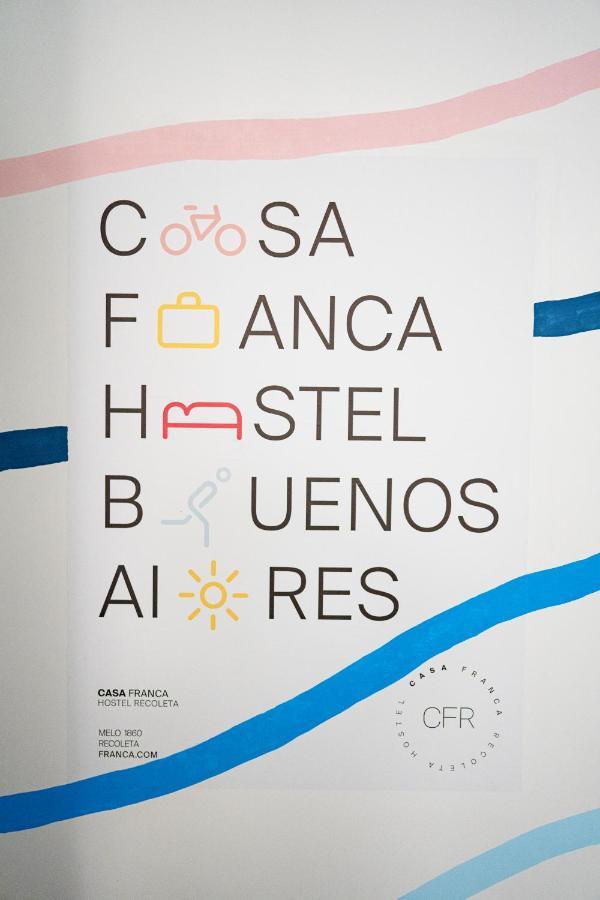 Casa Franca Recoleta Hostel Boutique 부에노스아이레스 외부 사진